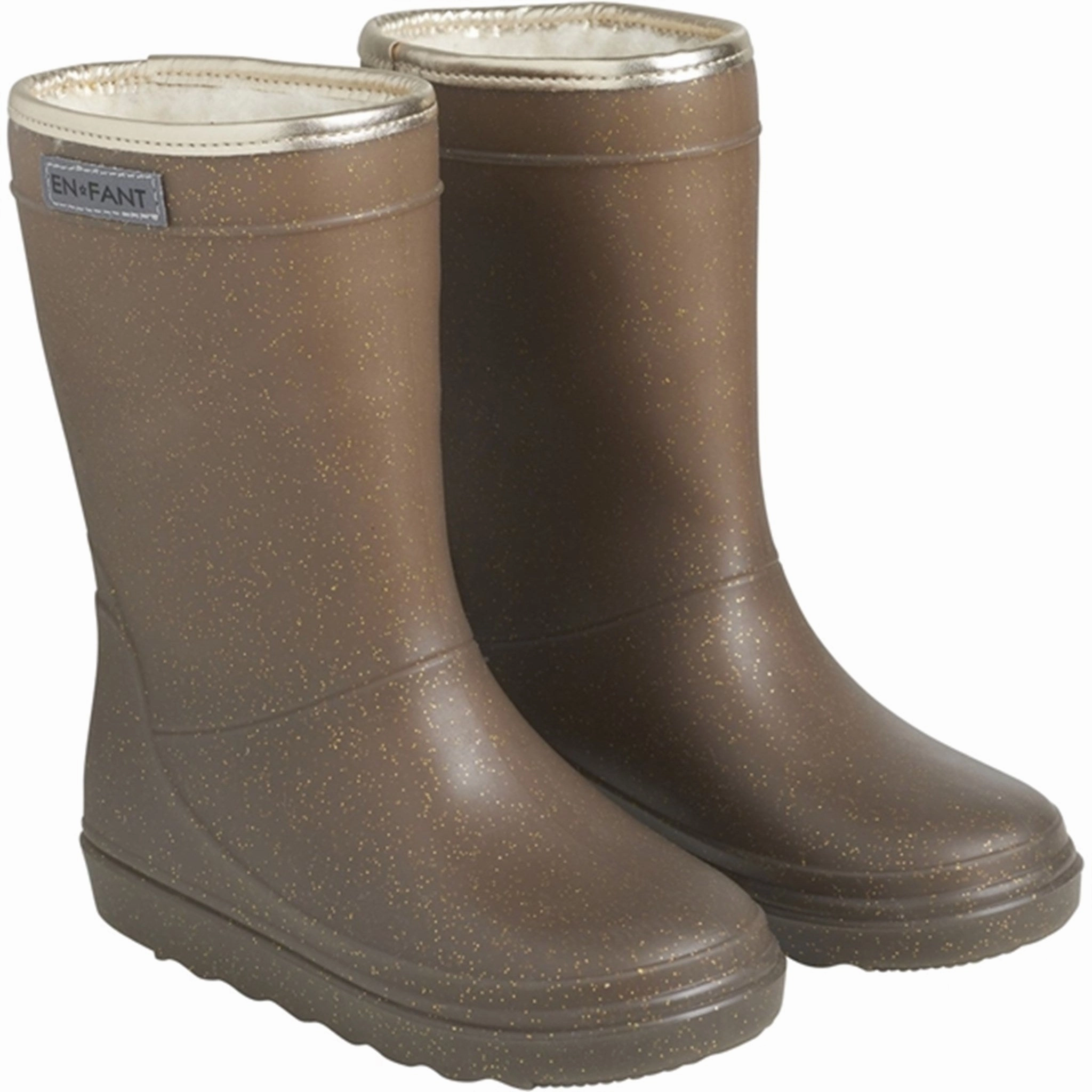Refined Tone Curated City En Fant Thermo Boots Glitter Chocolate Chip