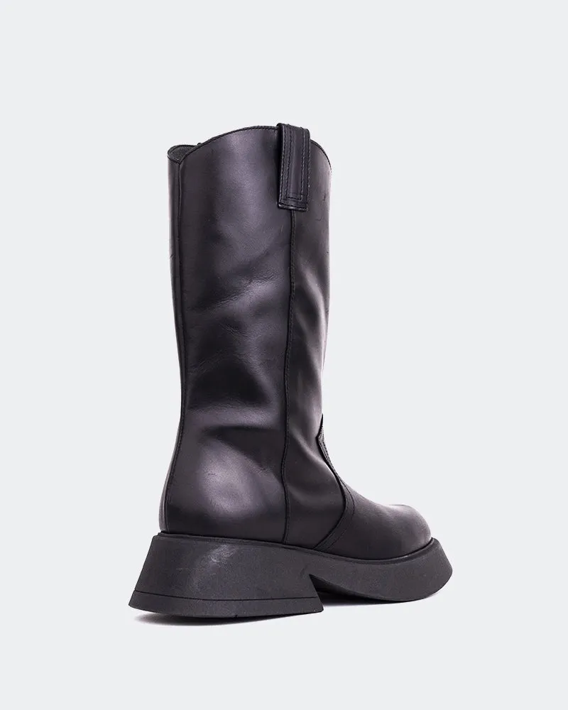 Living Wear Premium Feel Gaulle Black Leather