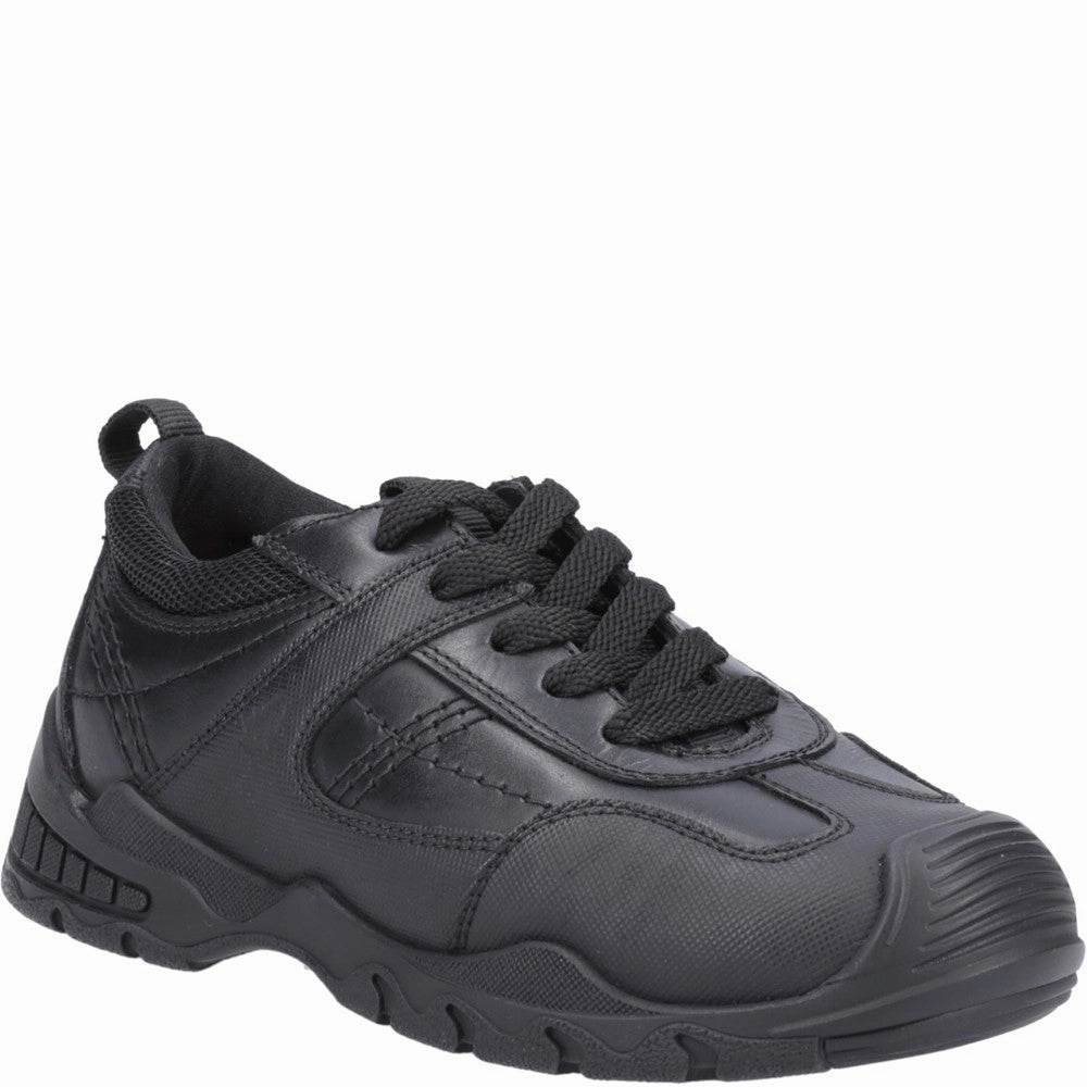 Updated Rhythm Hush Puppies Travis Senior School Shoes