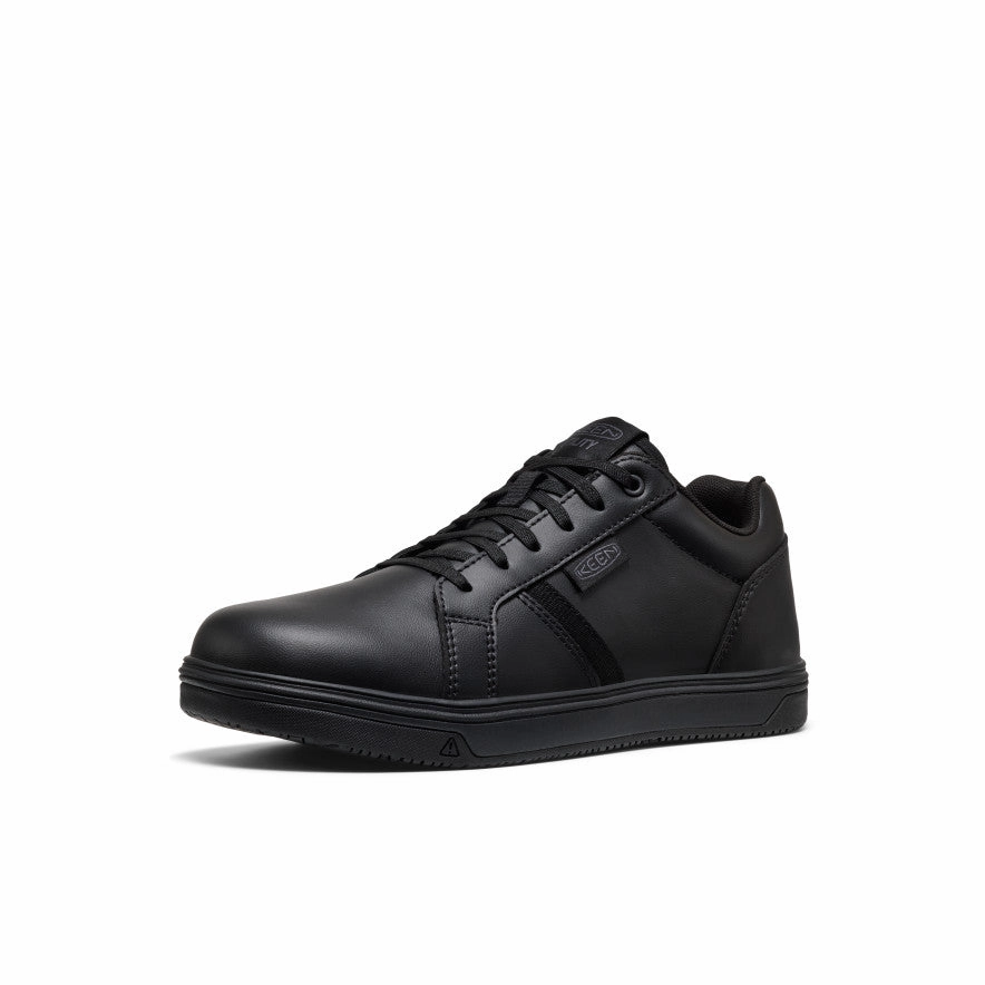 Men'S Kenton Wtx Work Shoe (Soft Toe)  |  Black/Black Movement-Inspired