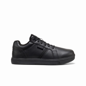Effortless Fit Purpose-Built Fit Men'S Kenton Wtx Work Shoe (Soft Toe)  |  Black/Black