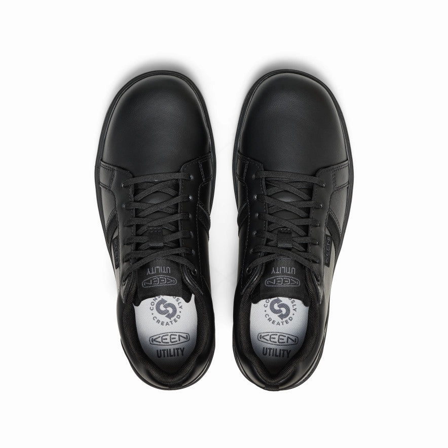 Hybrid Life Men'S Kenton Wtx Work Shoe (Soft Toe)  |  Black/Black