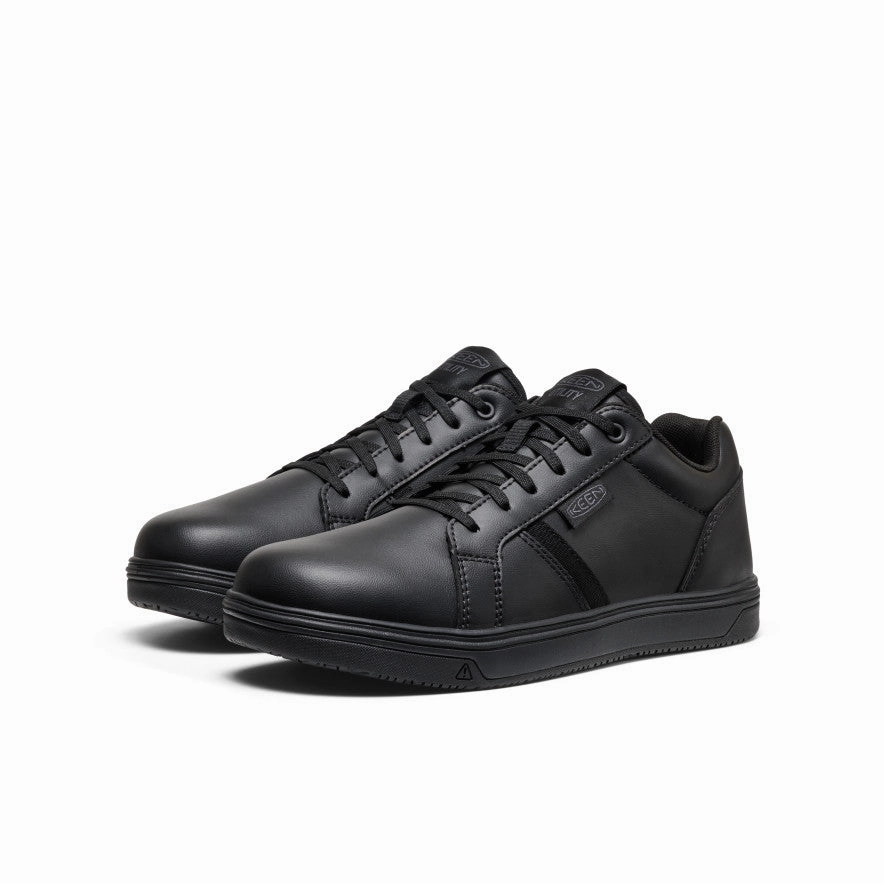 Open Utility Cool Motion Men'S Kenton Wtx Work Shoe (Soft Toe)  |  Black/Black