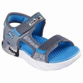 Skechers Creature Splash River Sandal Charcoal Blue Multi-Wear Essentials Urban Focus