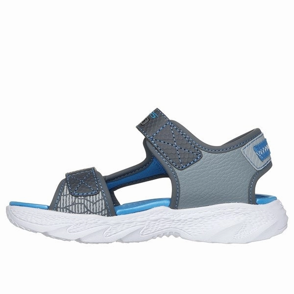 Skechers Creature Splash River Sandal Charcoal Blue Core Aesthetic