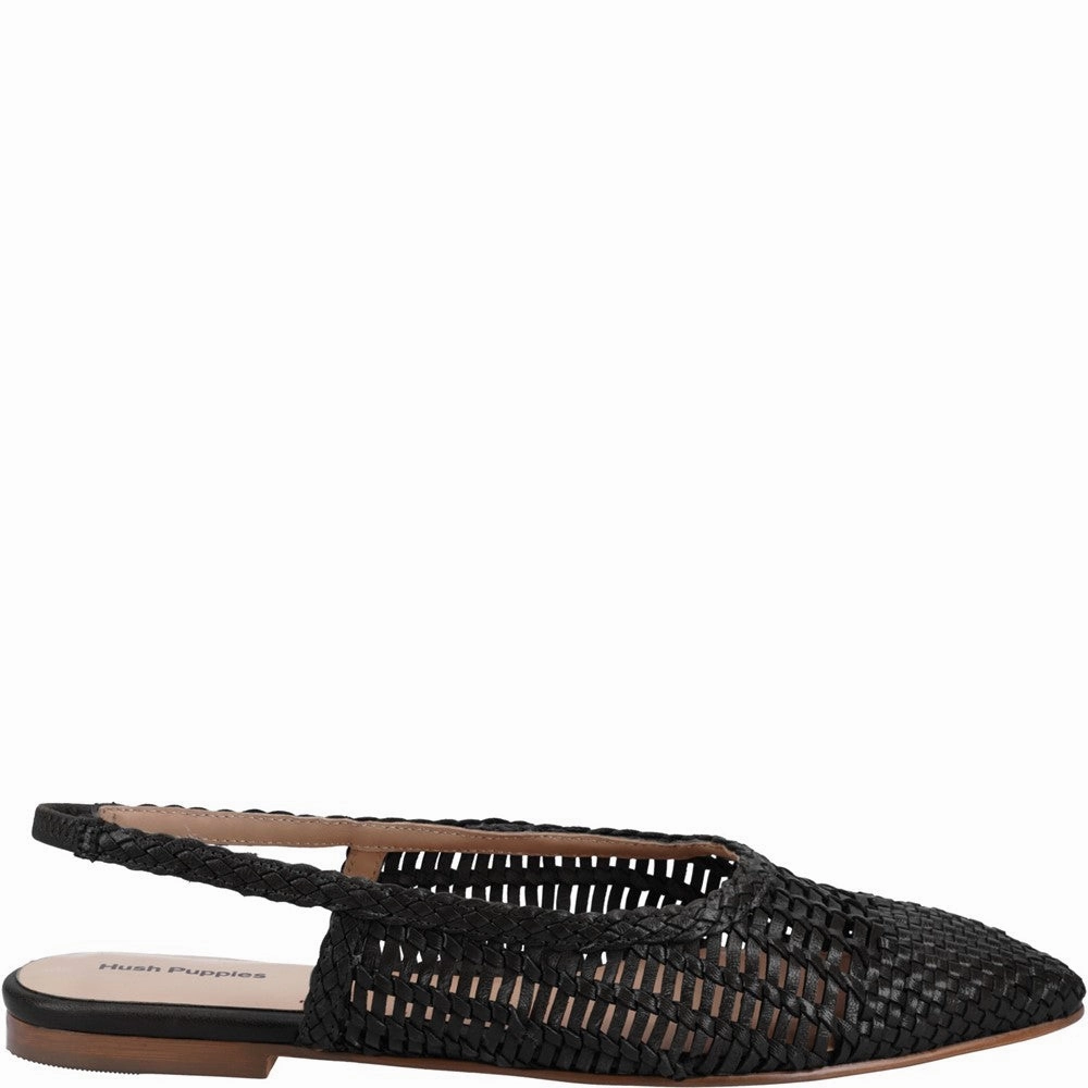 Hush Puppies Dalia Woven Slingback Ballerinas Modular Design Your Move Gear