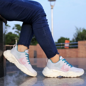 Bacca Bucci Cooper Low-Top Platform Chunky Fashion Sneakers For Women Change-Ready