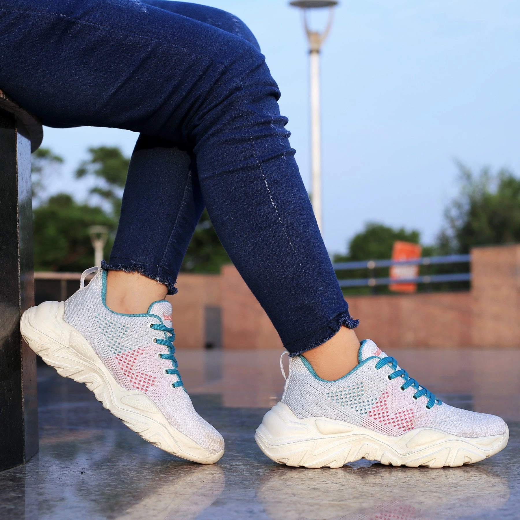 Bacca Bucci Cooper Low-Top Platform Chunky Fashion Sneakers For Women Change-Ready