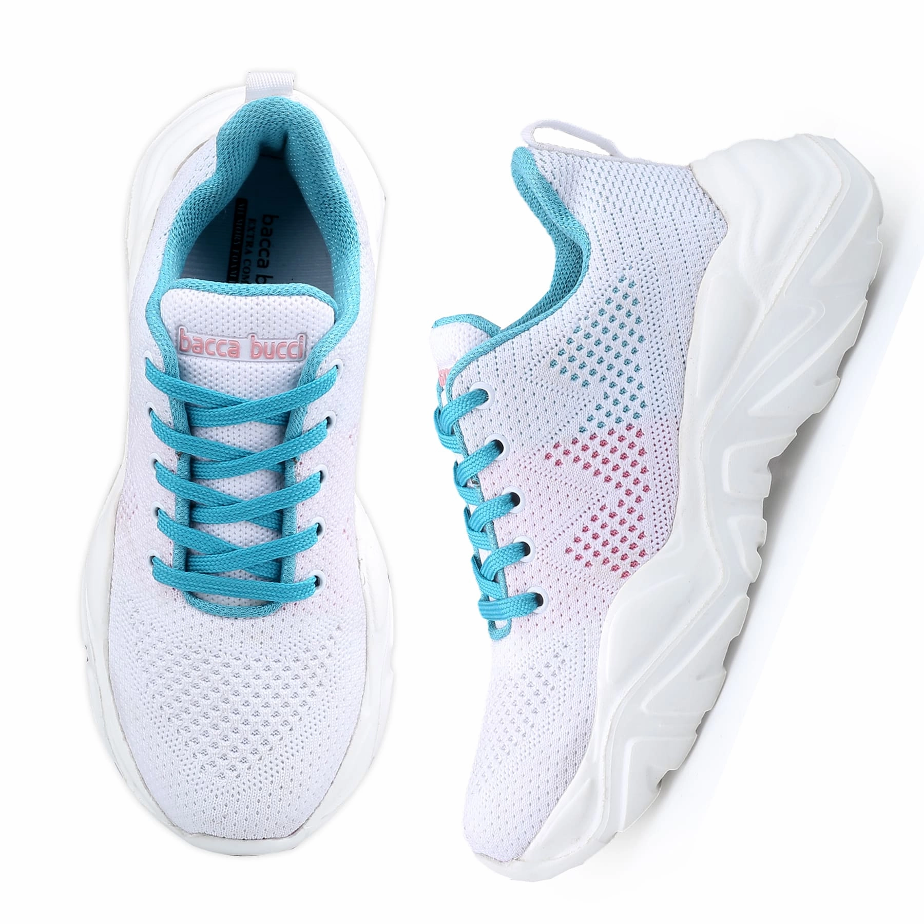 Essential Uniform Streamlined Urban Bacca Bucci Cooper Low-Top Platform Chunky Fashion Sneakers For Women