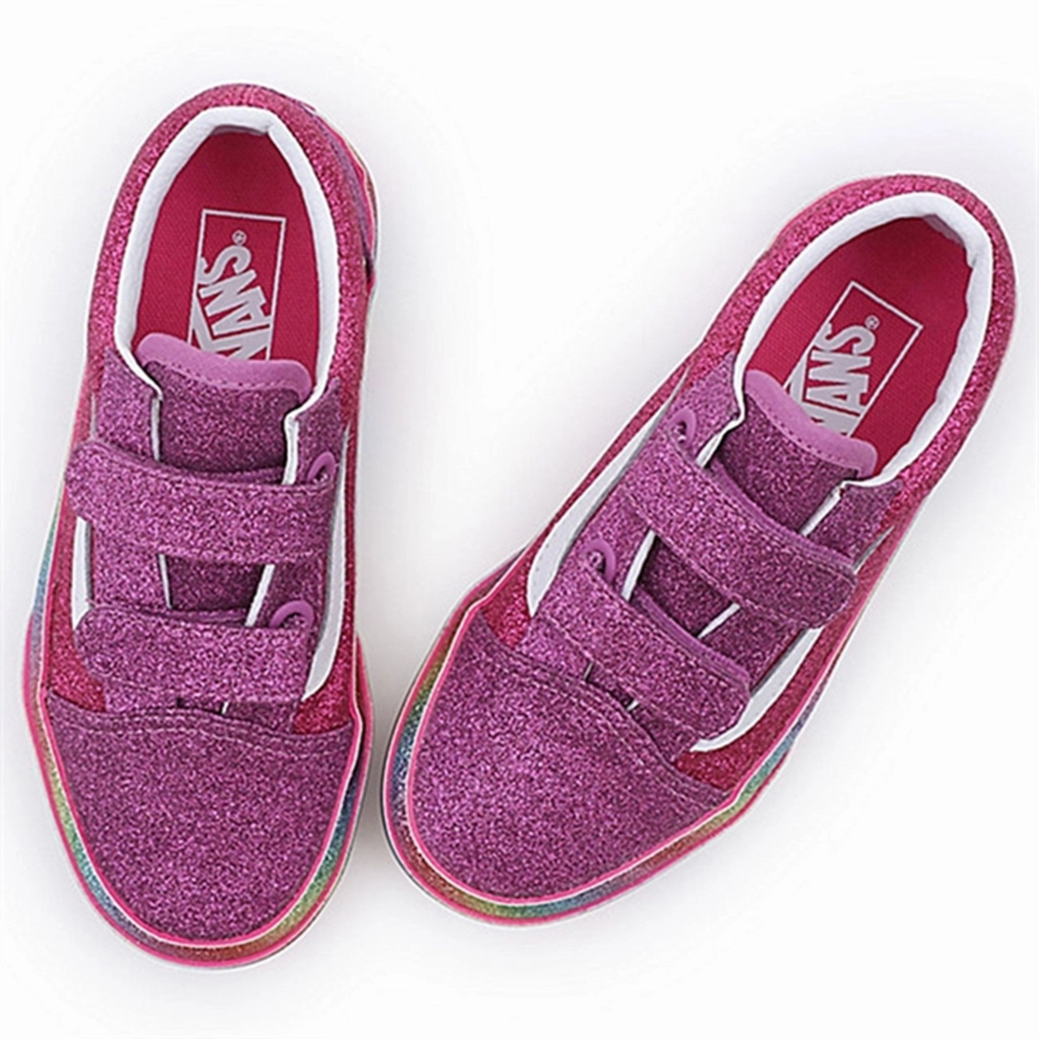 Comfort All Ways Hybrid Life Vans Uy Old Skool V Sneakers Glitter Rainglow Pink/Multi