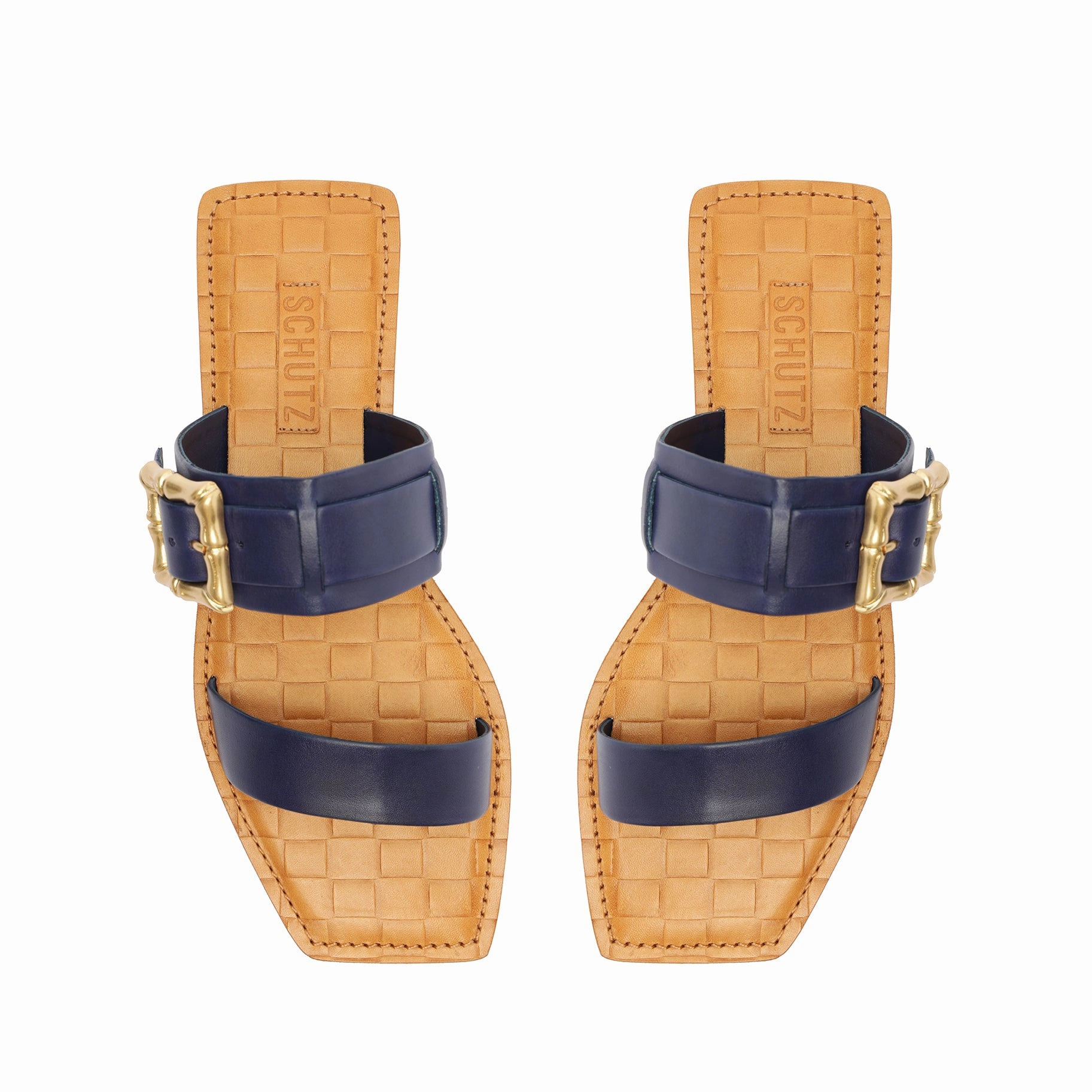 Enola Double Leather Sandal Comfort Refined Lifestyle Drop