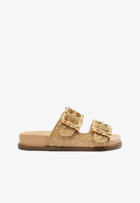 Enola Light Beige Sporty Sandal Shift-Mode