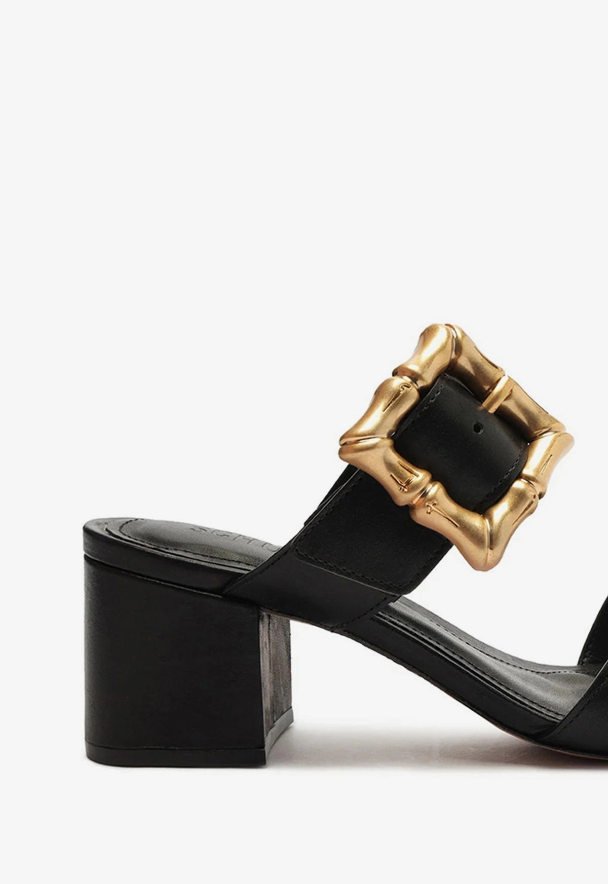 Built To Breathe Enola Mid Block Leather Sandal