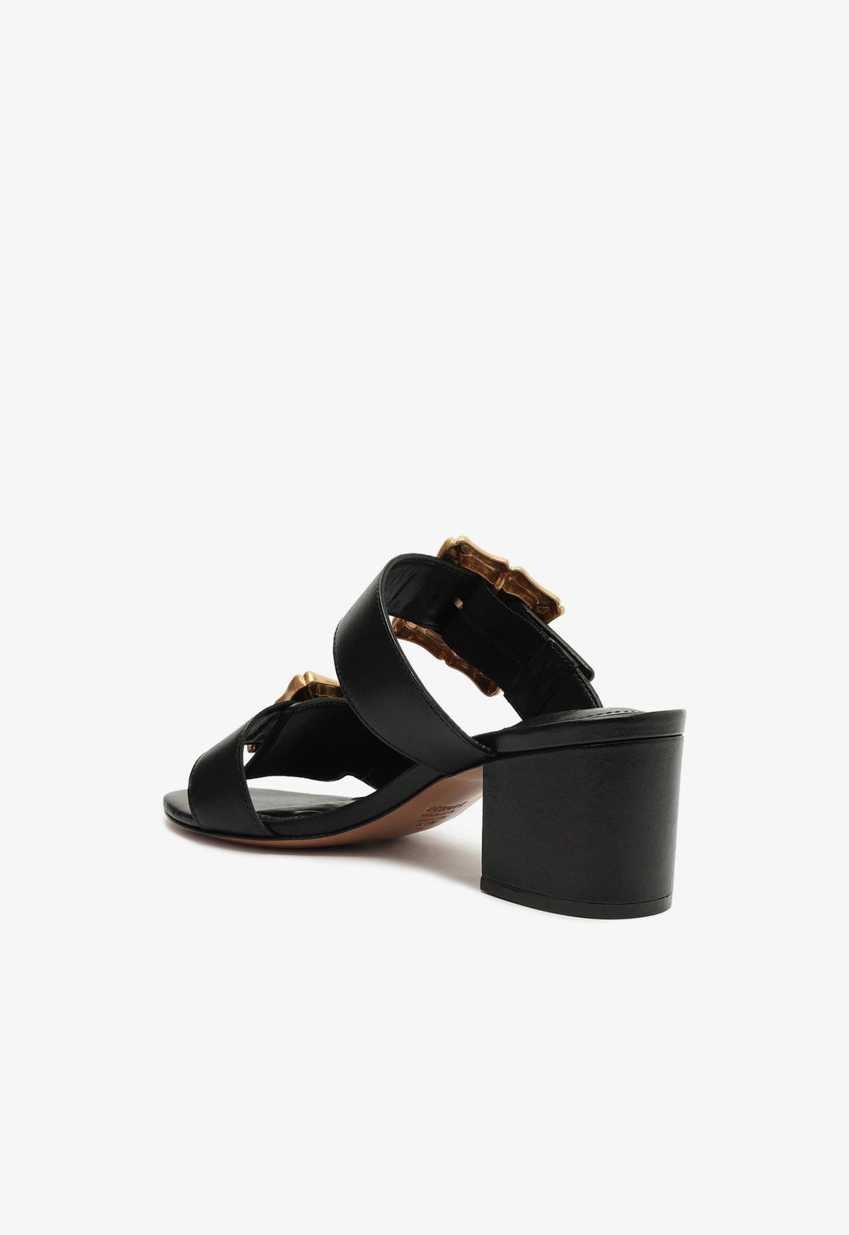 Enola Mid Block Leather Sandal Flow-Wear Future Comfort Refined