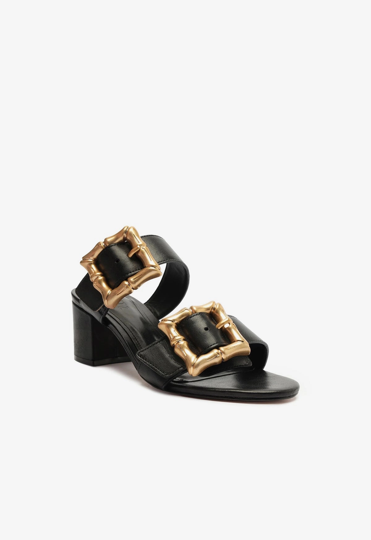Enola Mid Block Leather Sandal Future Layers