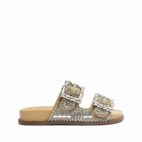 Enola Shine Sporty Leather Sandal Freedom Dressed