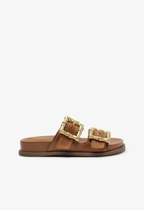 Movement Readywear Dynamic Presence Enola Sporty Leather Sandal