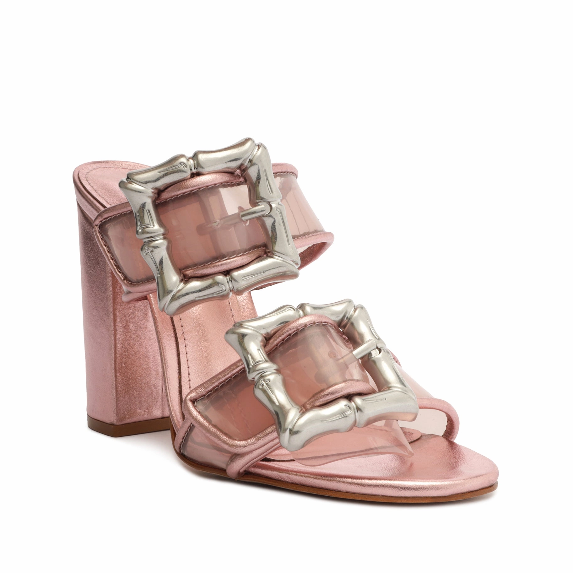 Purpose-First Outfit Enola Vinyl Leather Sandal