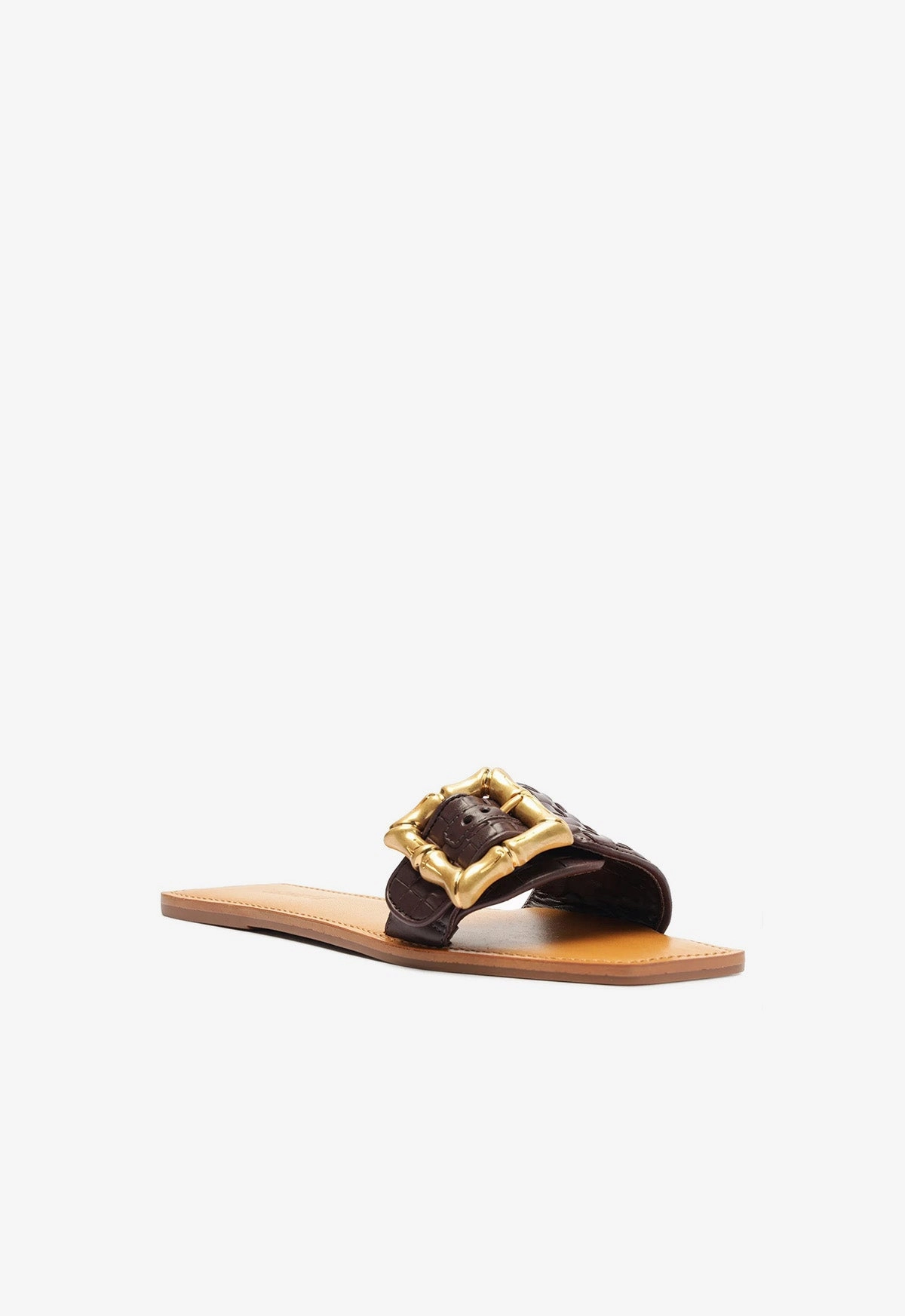 Enola Woven Leather Sandal Visual Ease