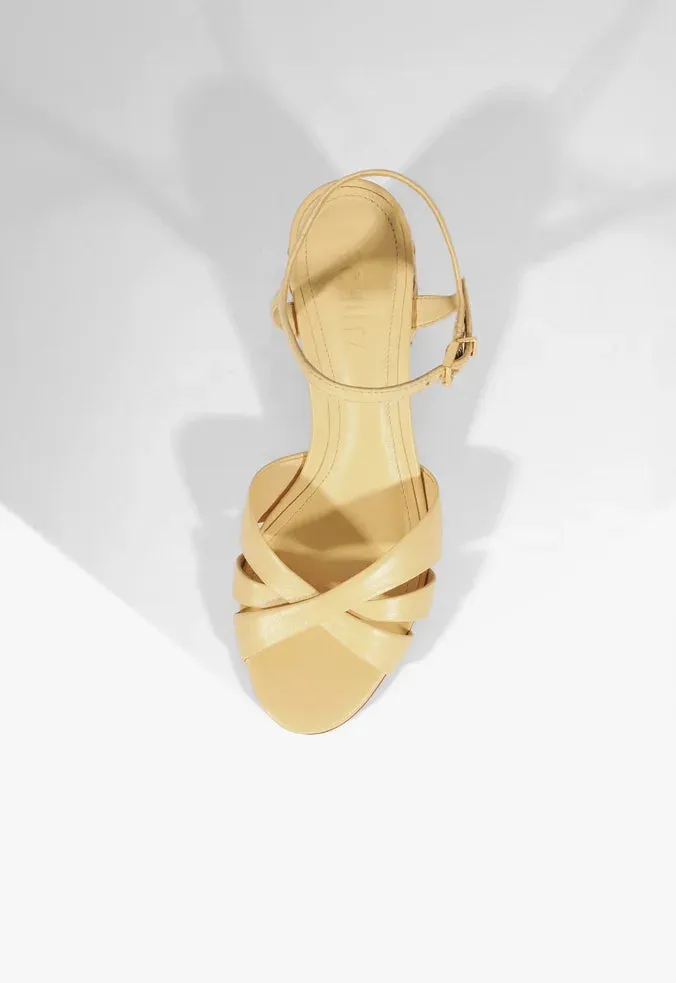 Keefa Mid Block Leather Sandal Constant Vibe Go-Everywhere