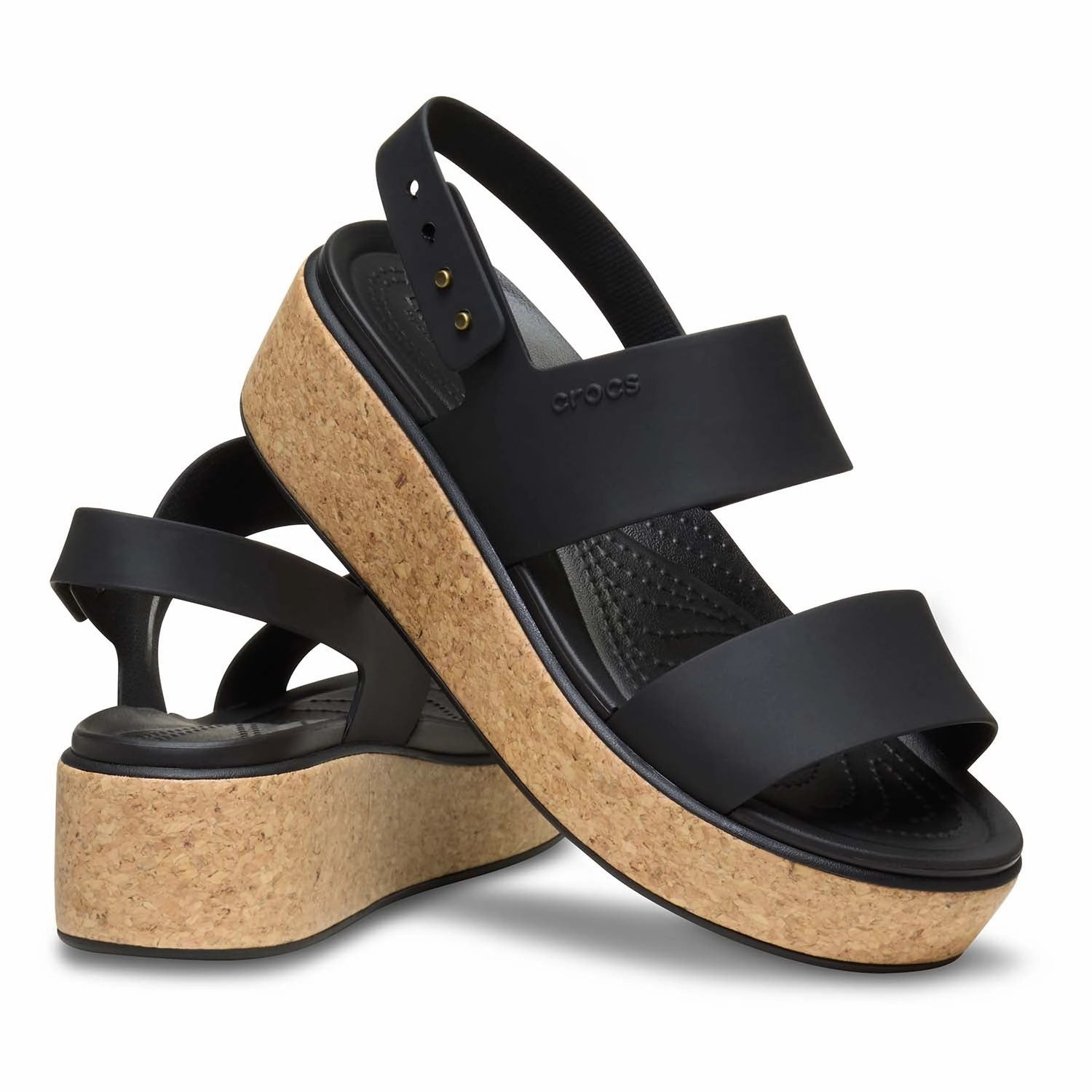 Motion Simplicity Refined To Go Brooklyn Cork Low Wedge Sandal