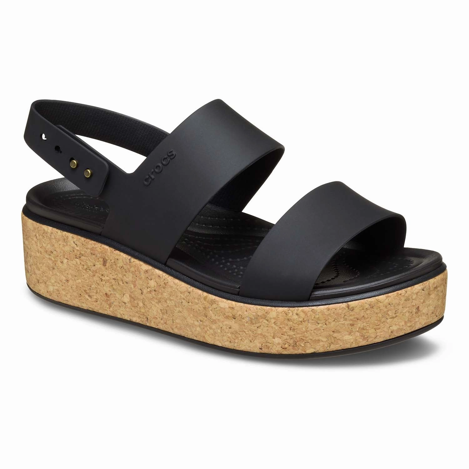 Clean Energy Brooklyn Cork Low Wedge Sandal