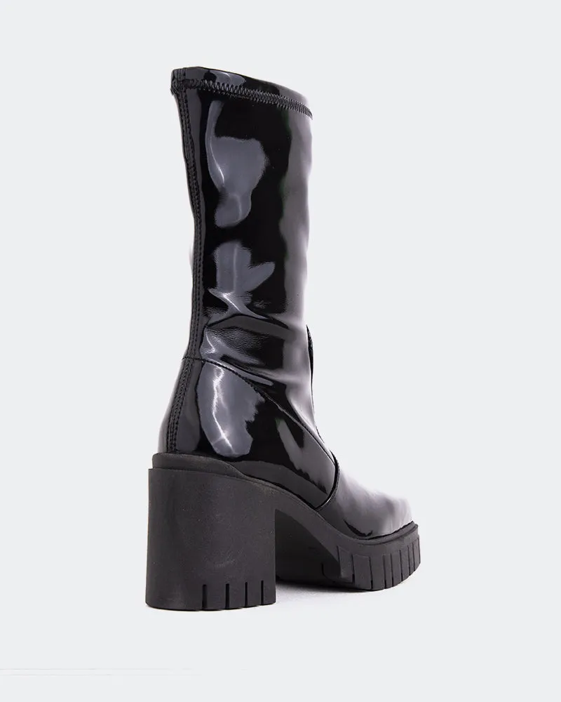 Expressive Minimal Marlow Black Patent