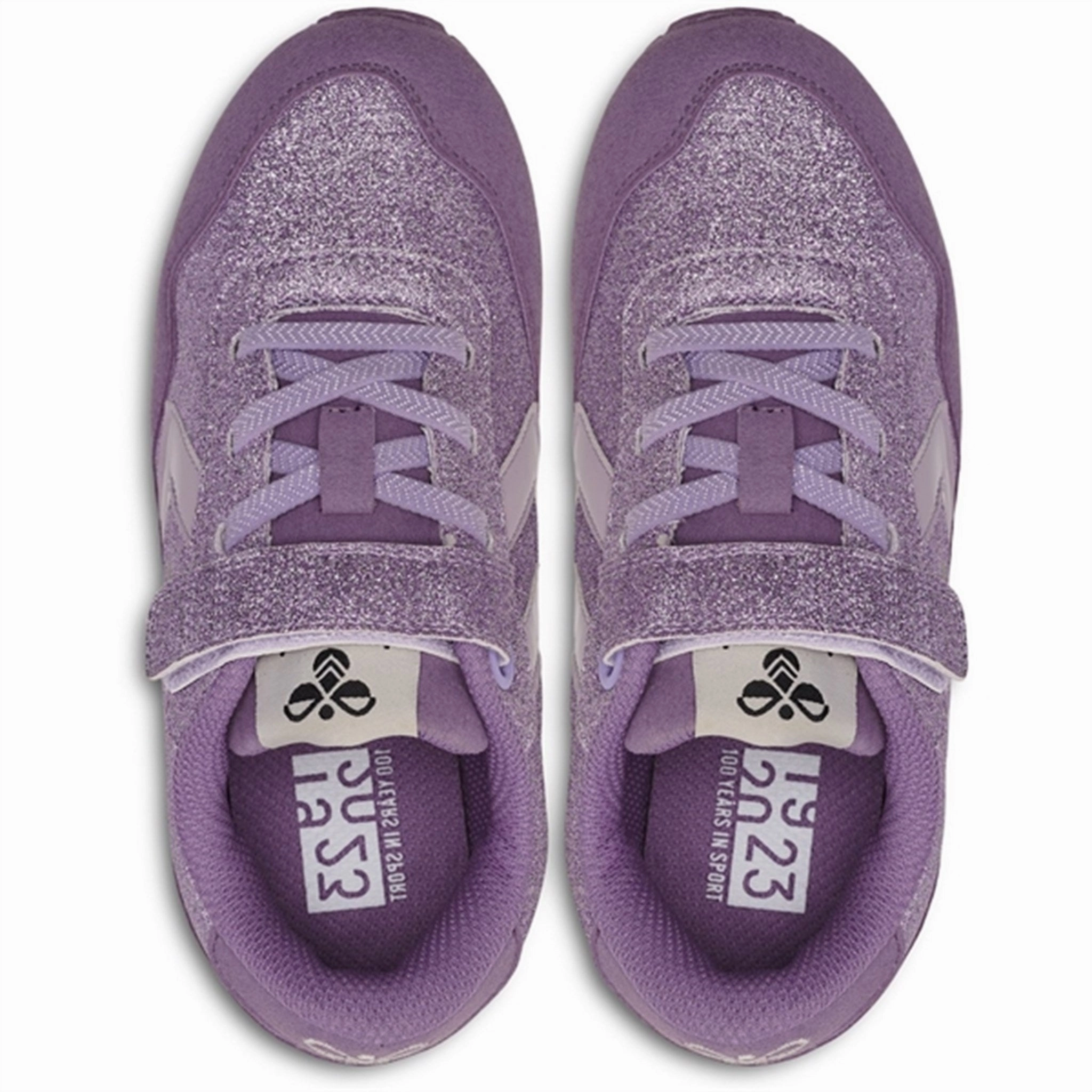 Hummel Reflex Glitter Jr Sneakers Lavender Frost Timeless Motionwear Versatile Drop
