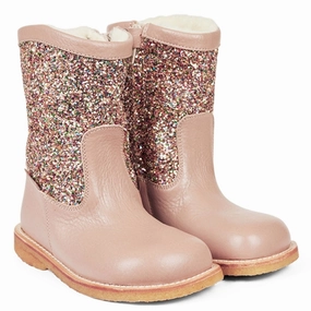 Clean Attitude Angulus Tex Boots With Zipper Make Up/Multi Glitter