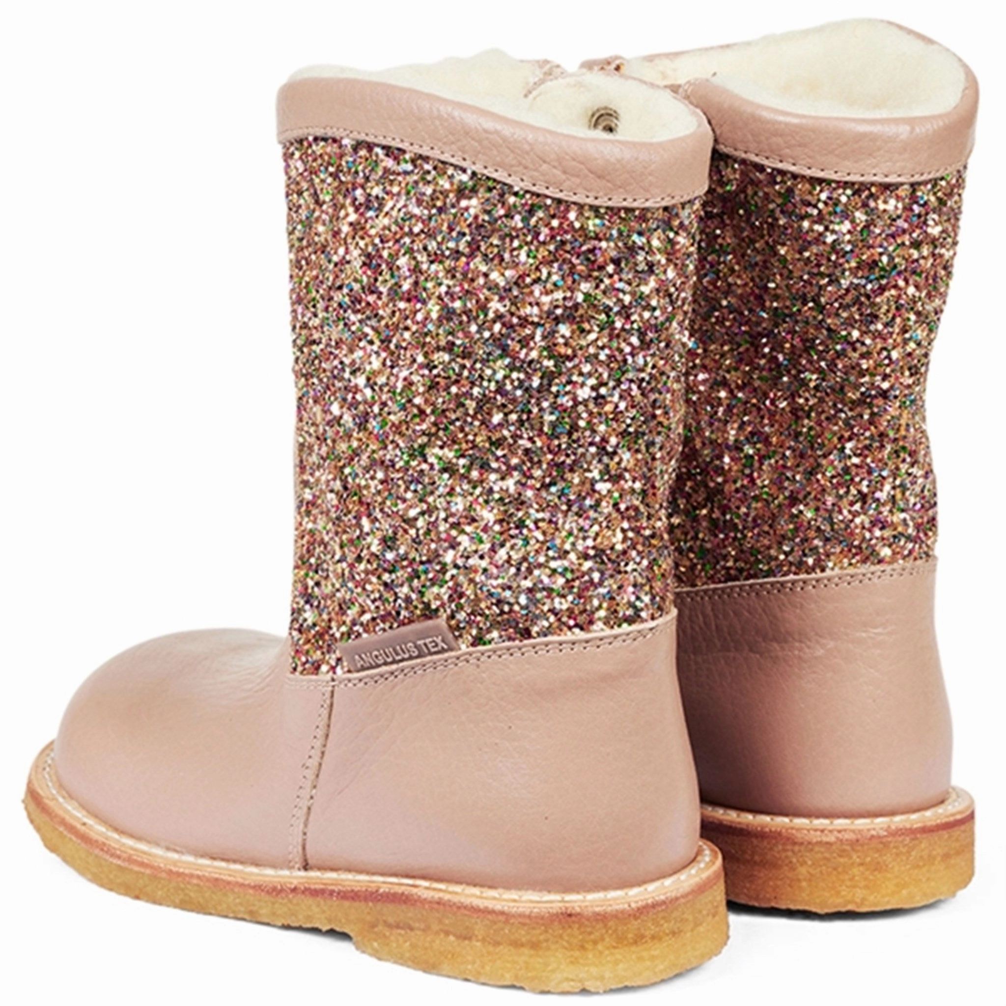 Everyday Dynamism Calm In Motion Angulus Tex Boots With Zipper Make Up/Multi Glitter