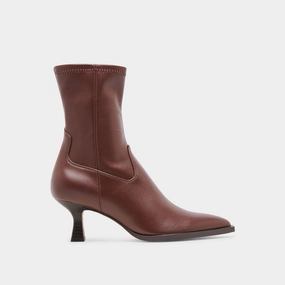 Modular Design Layered Utility Arya Boots Chocolate Leather