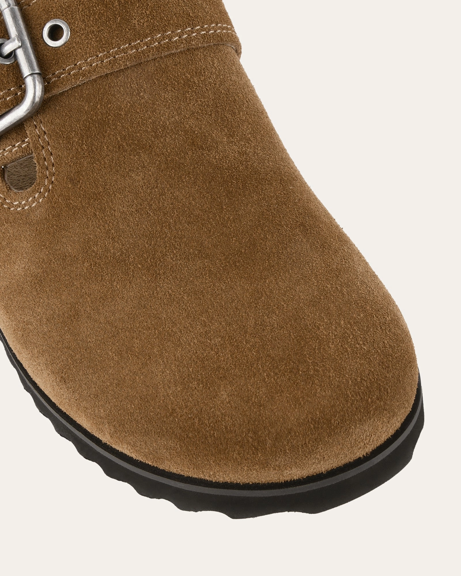 Cool Utility Juno Casual Flats Biscuit Suede