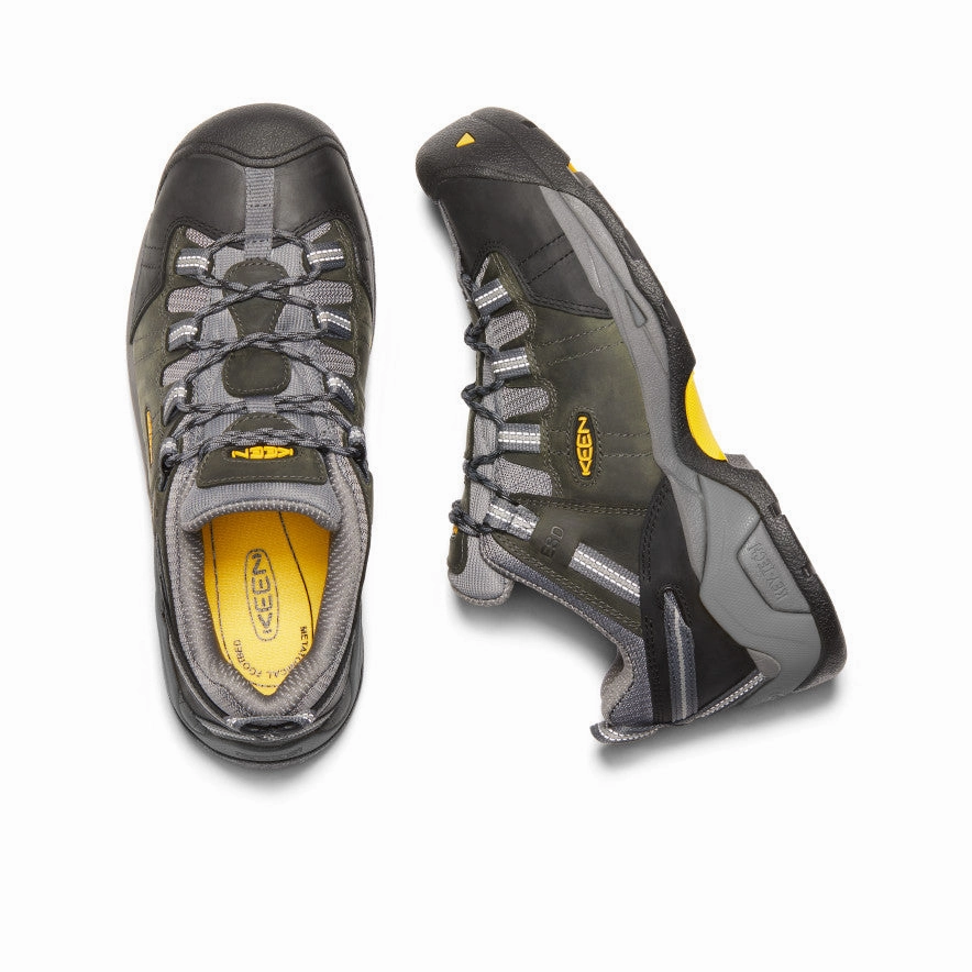 Make It Flow Design In Focus Men'S Detroit Xt Esd (Soft Toe)  |  Magnet/Steel Grey