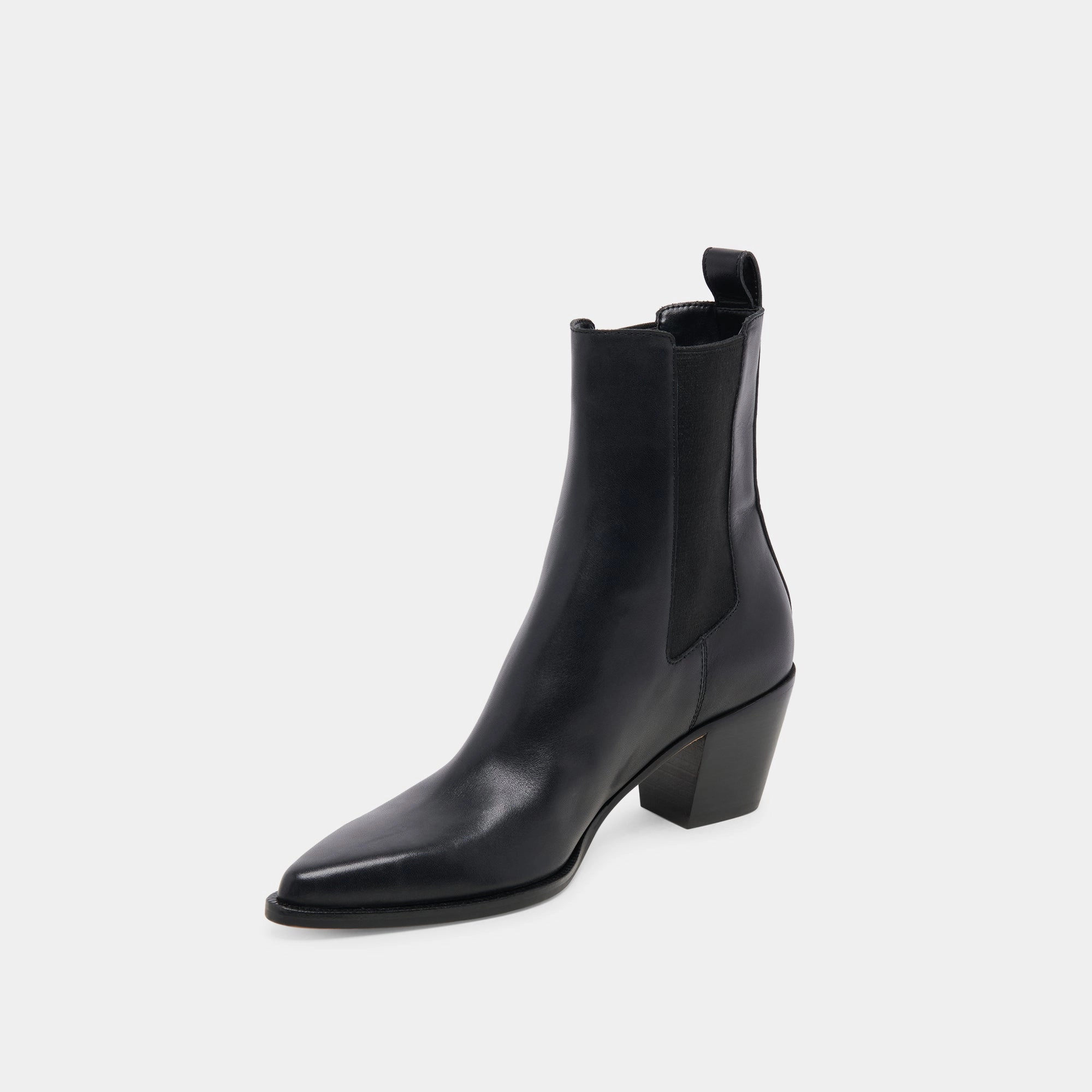 Change-Ready Shadie H2O Booties Black Leather