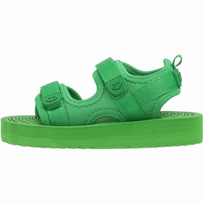 Molo Bright Green Zola Sandals Cool Fit System