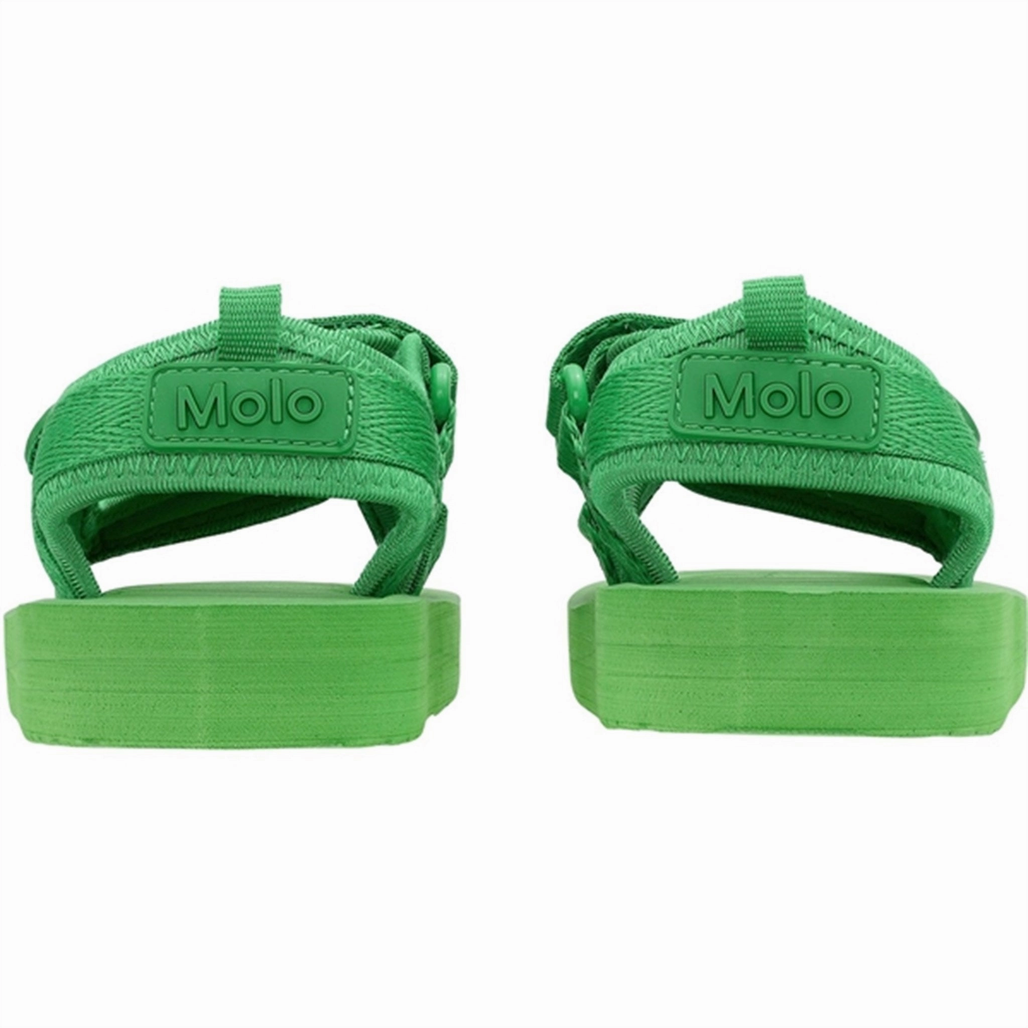 Ready-To-Flow Motion Meets Design Molo Bright Green Zola Sandals