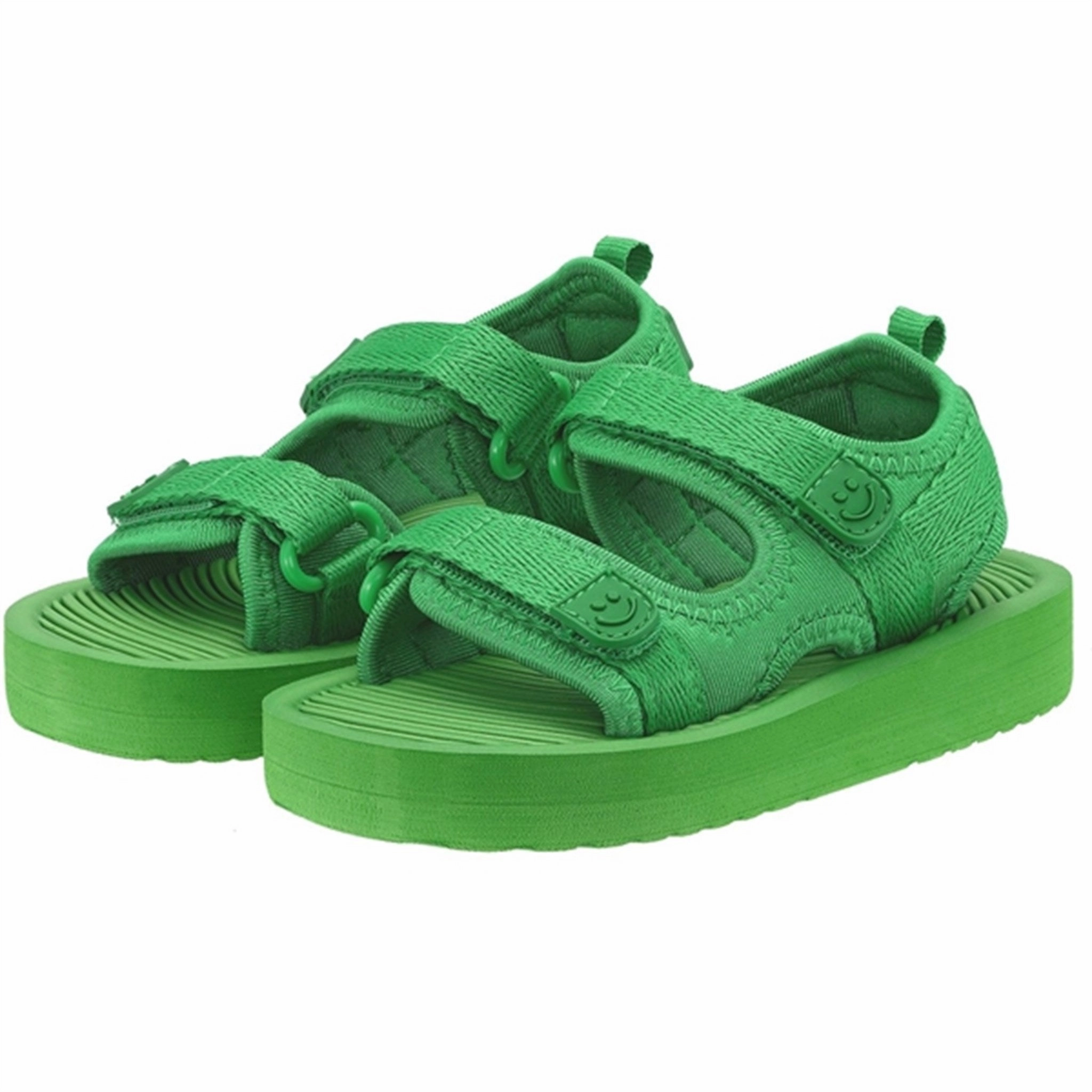 Clarity In Motion Molo Bright Green Zola Sandals