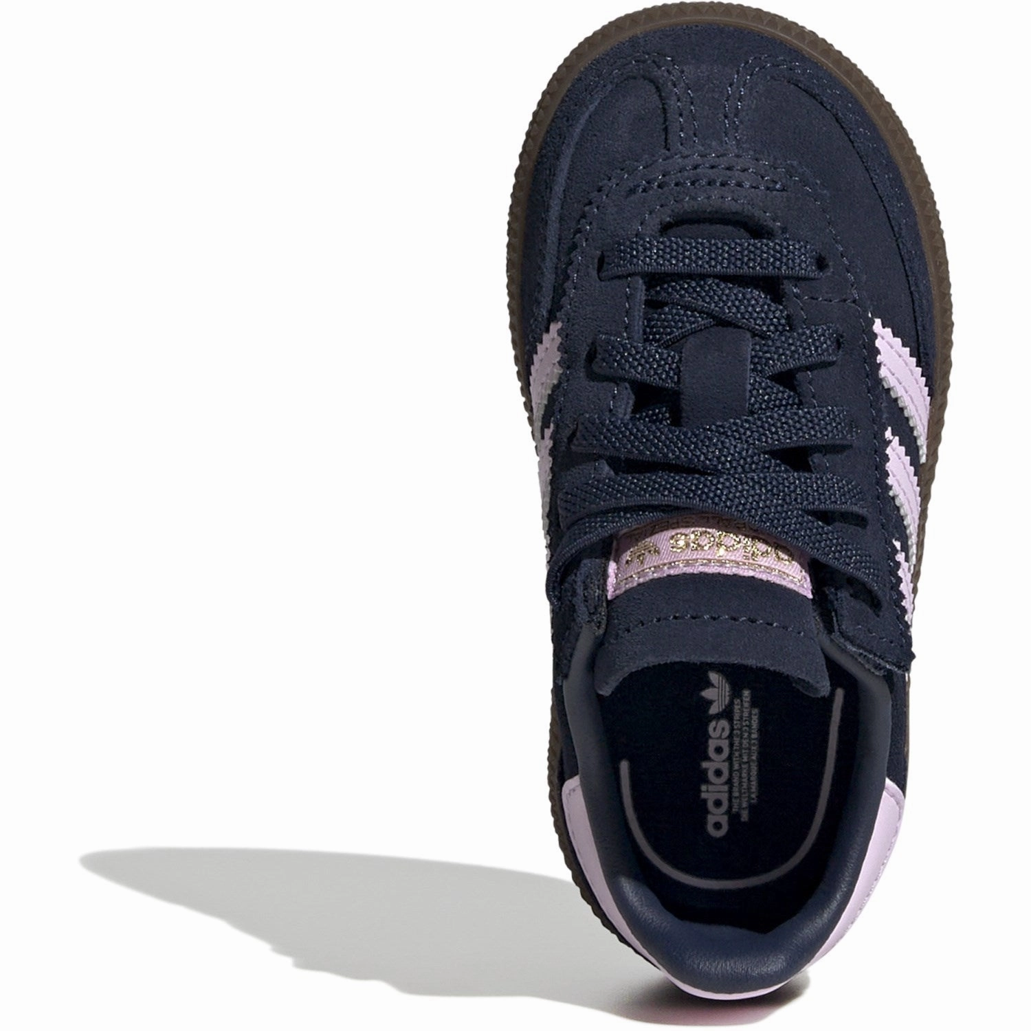 Comfort-Focused Active Living Adidas Originals Night Indigo/Orchid Fusion/Gum5 Handball Spezial Cf El I Sneakers