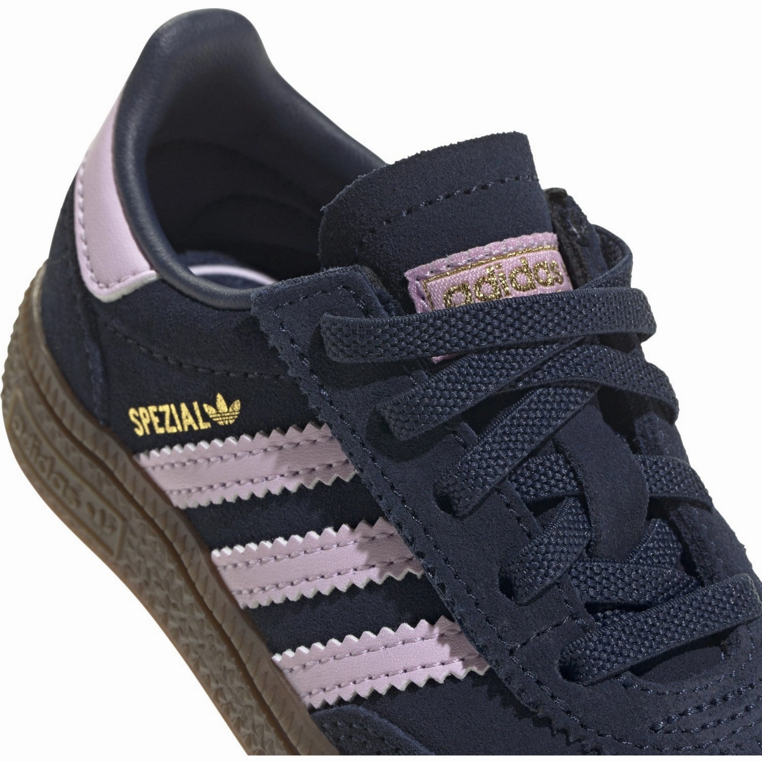 Adidas Originals Night Indigo/Orchid Fusion/Gum5 Handball Spezial Cf El I Sneakers Confident Comfort