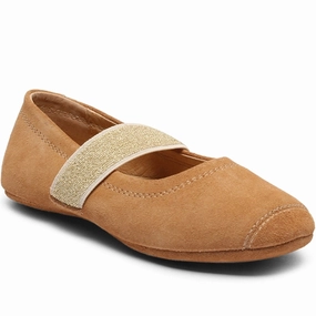 Modular Uniform Everyday Outlook Bisgaard Indoor Shoes Ballet Tan