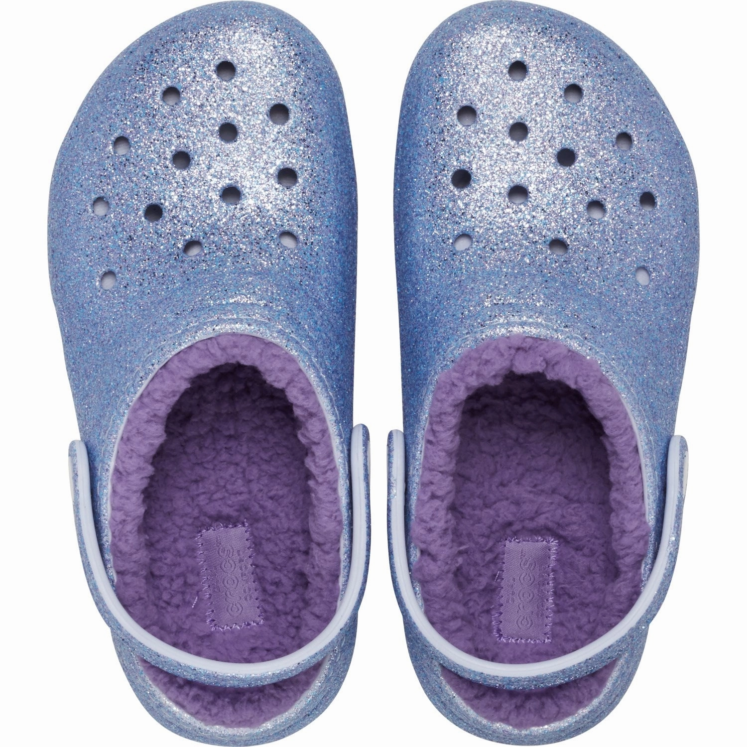 Utility In Style Style In Action Crocs Frosted Glitter Classic Lined Glitter Clog