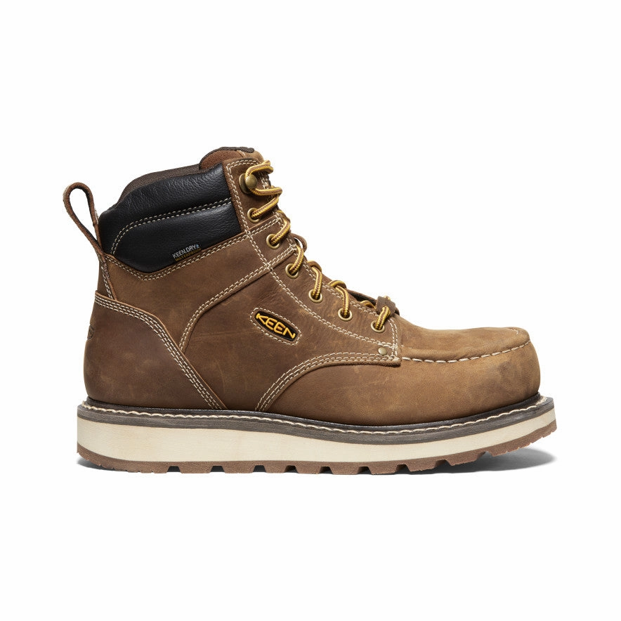 Urban Toolkit Streamline Your Day Men'S Cincinnati 6" Waterproof Boot (Carbon Toe)  |  Belgian/Sandshell