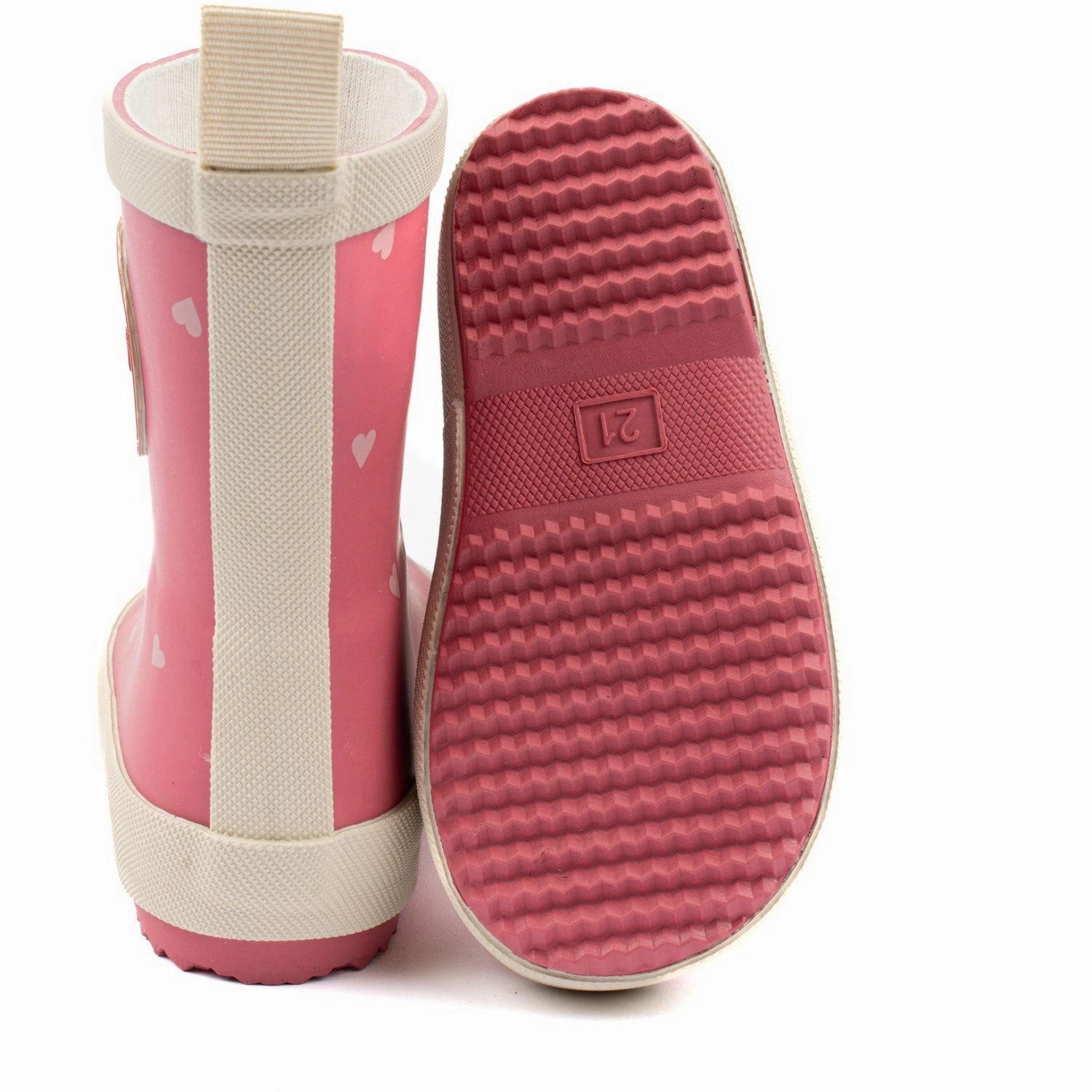 Movement Readywear Pom Pom Heart Aop Rubber Boot Aop