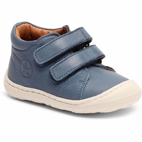 Utility In Style Urban Inspired Bisgaard Hale First Step Shoe Cobalt
