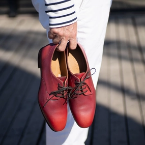 City-Proof Structured Freedom Pablo Derby - Coral Semi Unlined