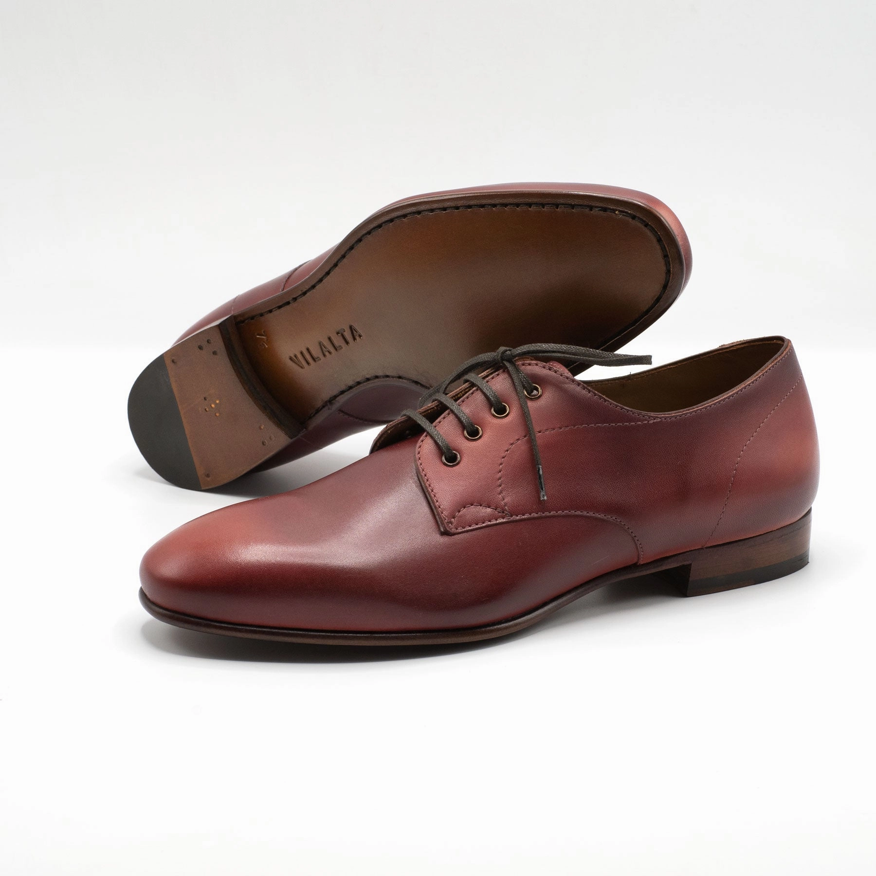 Essential Drop Ease-Forward Fit Pablo Derby - Coral Semi Unlined