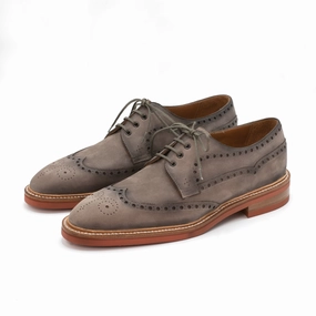 Esteban Summer Buck Mto - Grey Nubuck Engineered Profile