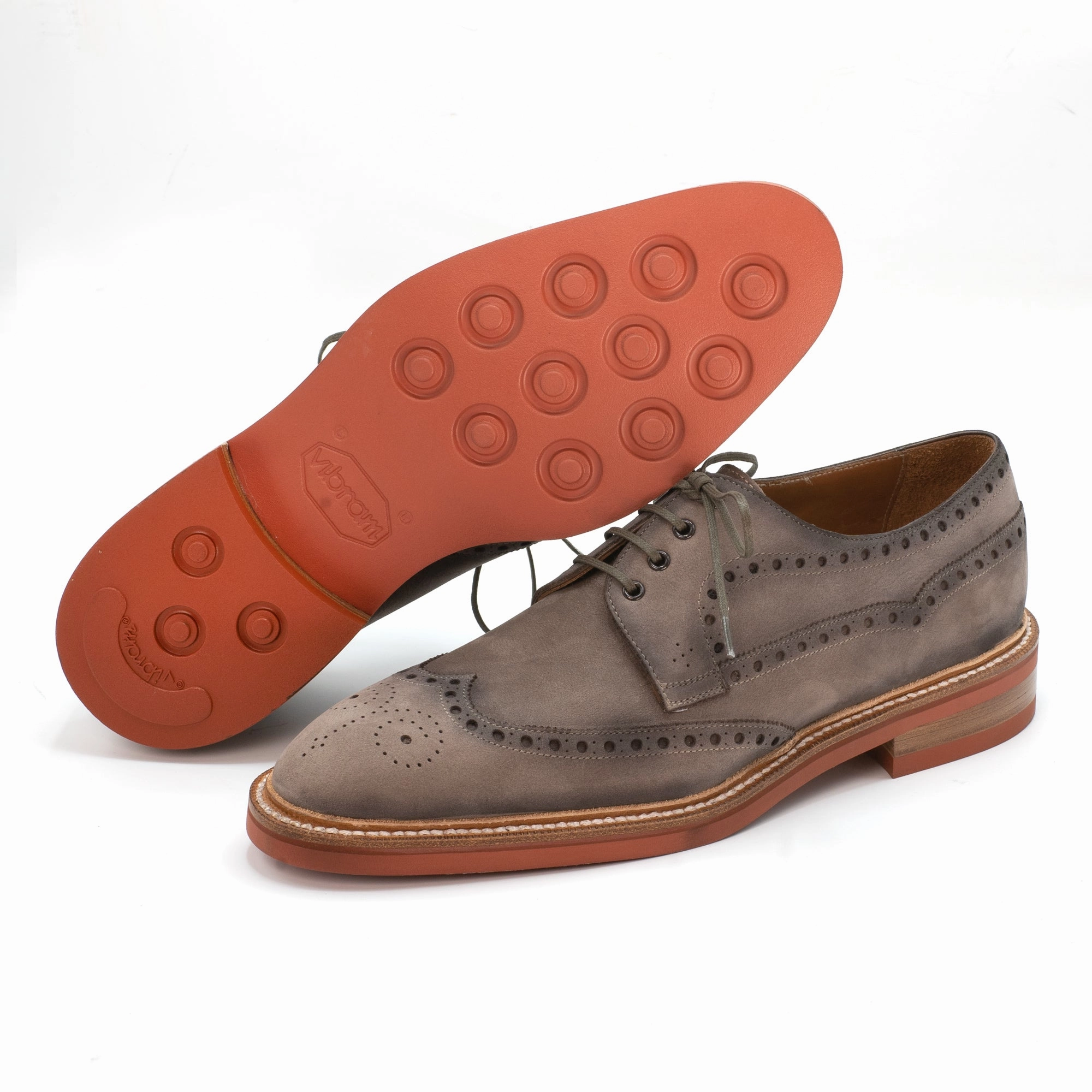 Style Without Noise Season-Neutral Esteban Summer Buck Mto - Grey Nubuck