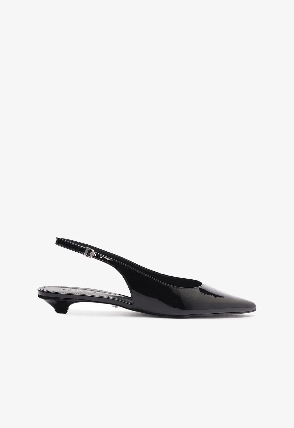 Style To Evolve Modern Motionwear Evan Patent Leather Flat