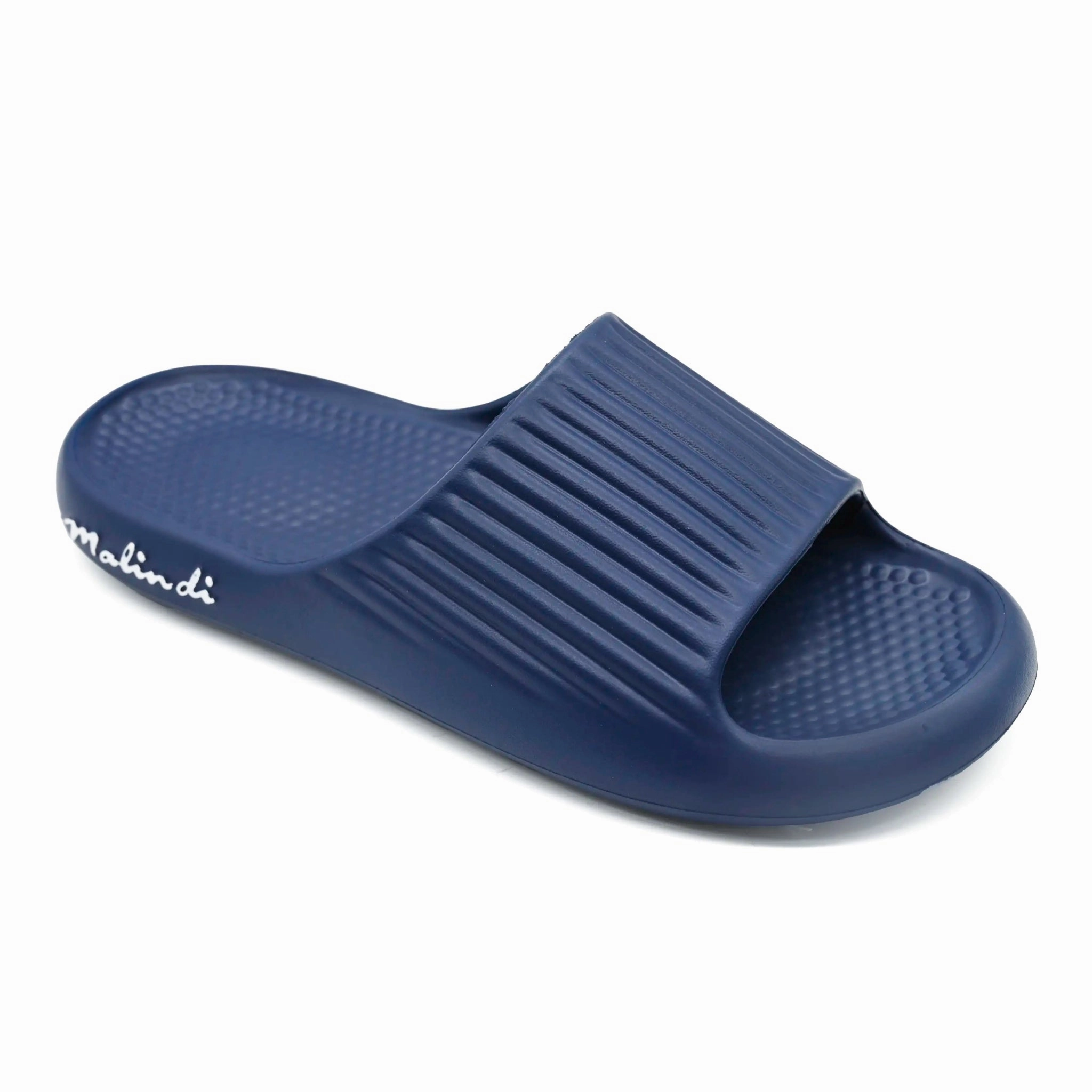 Redefined Casual Refined Silhouette Eve Sandals - Navy Blue
